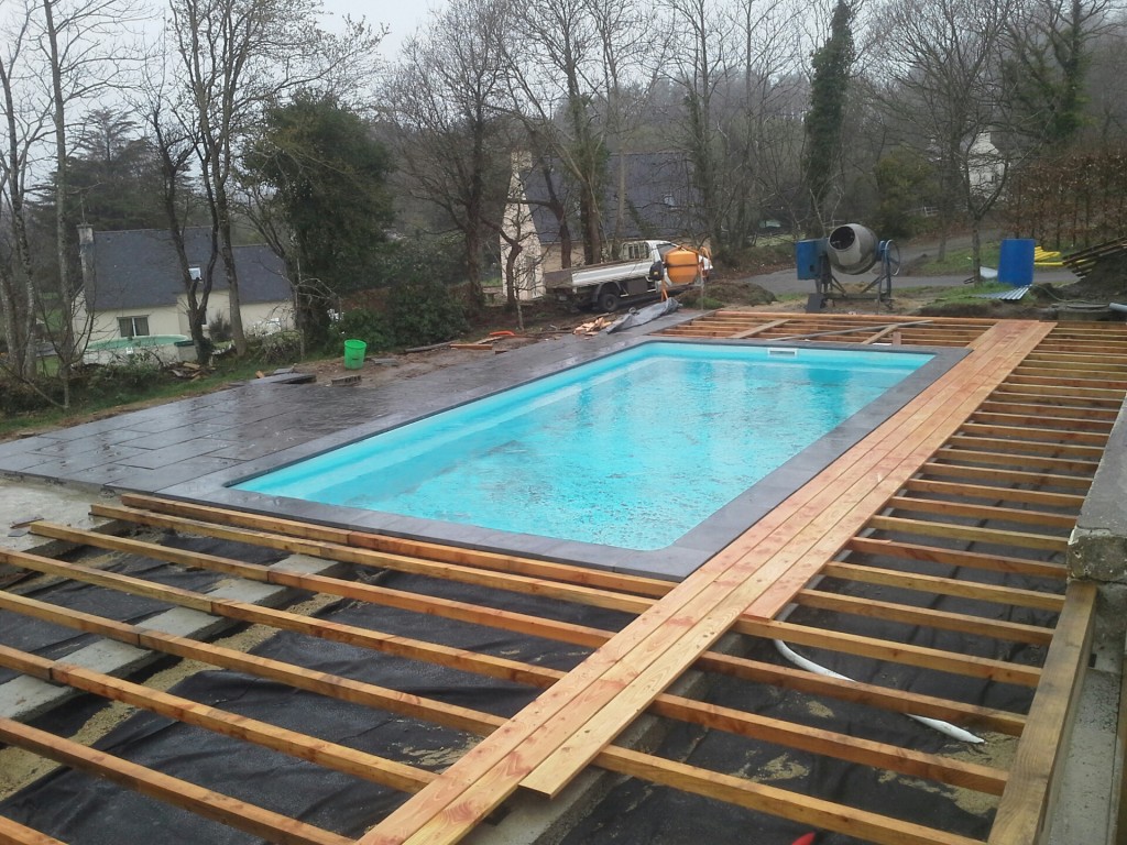 Sweetline : chantier piscine